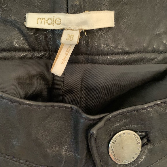 Maje leather pants - Picture 7 of 7